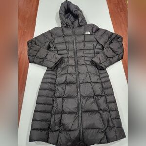 The North Face Metropolis II Parka Women's Black Puffer Coat Down Filled Winter